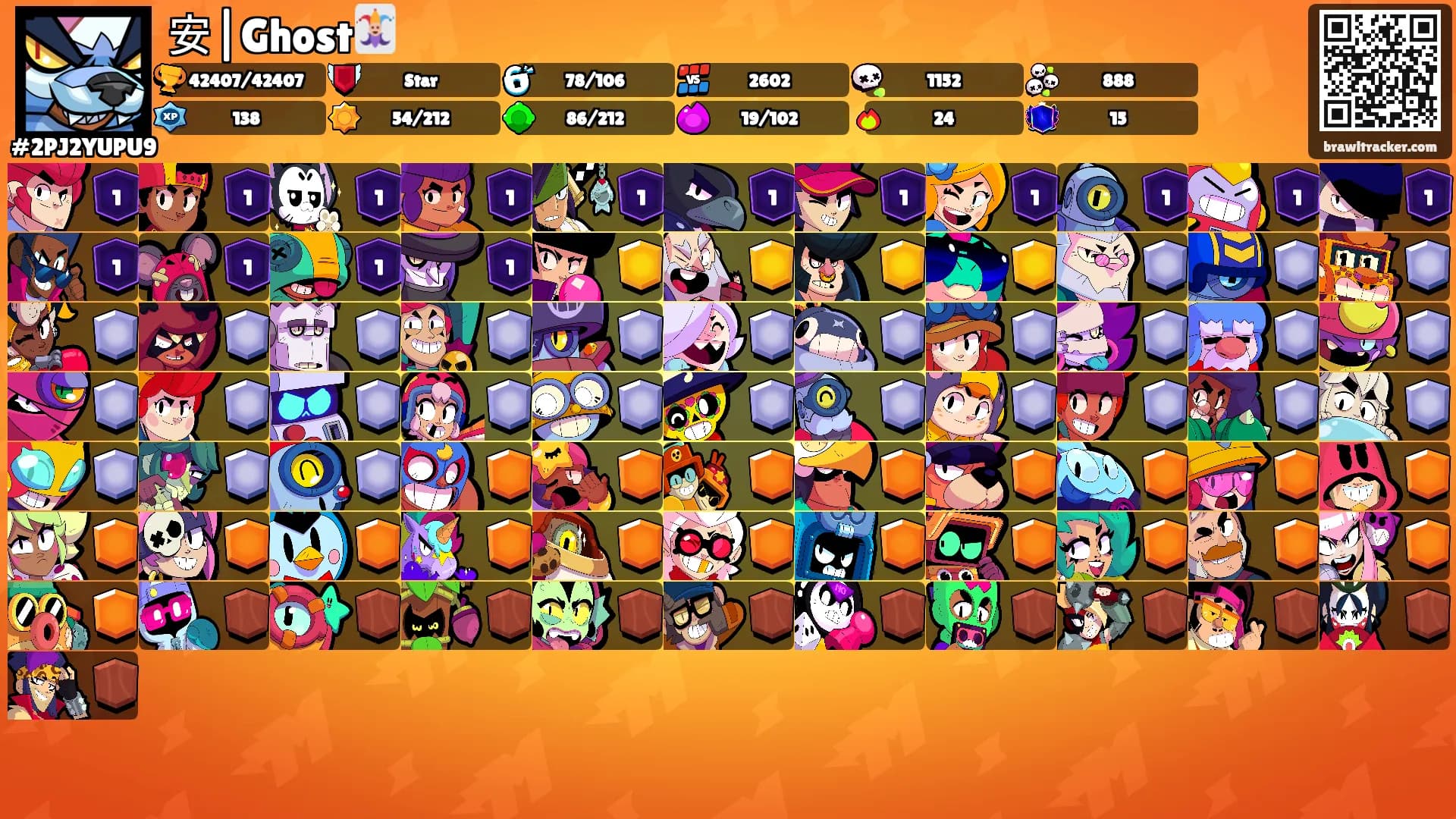 安|Ghost🃏's Ranks