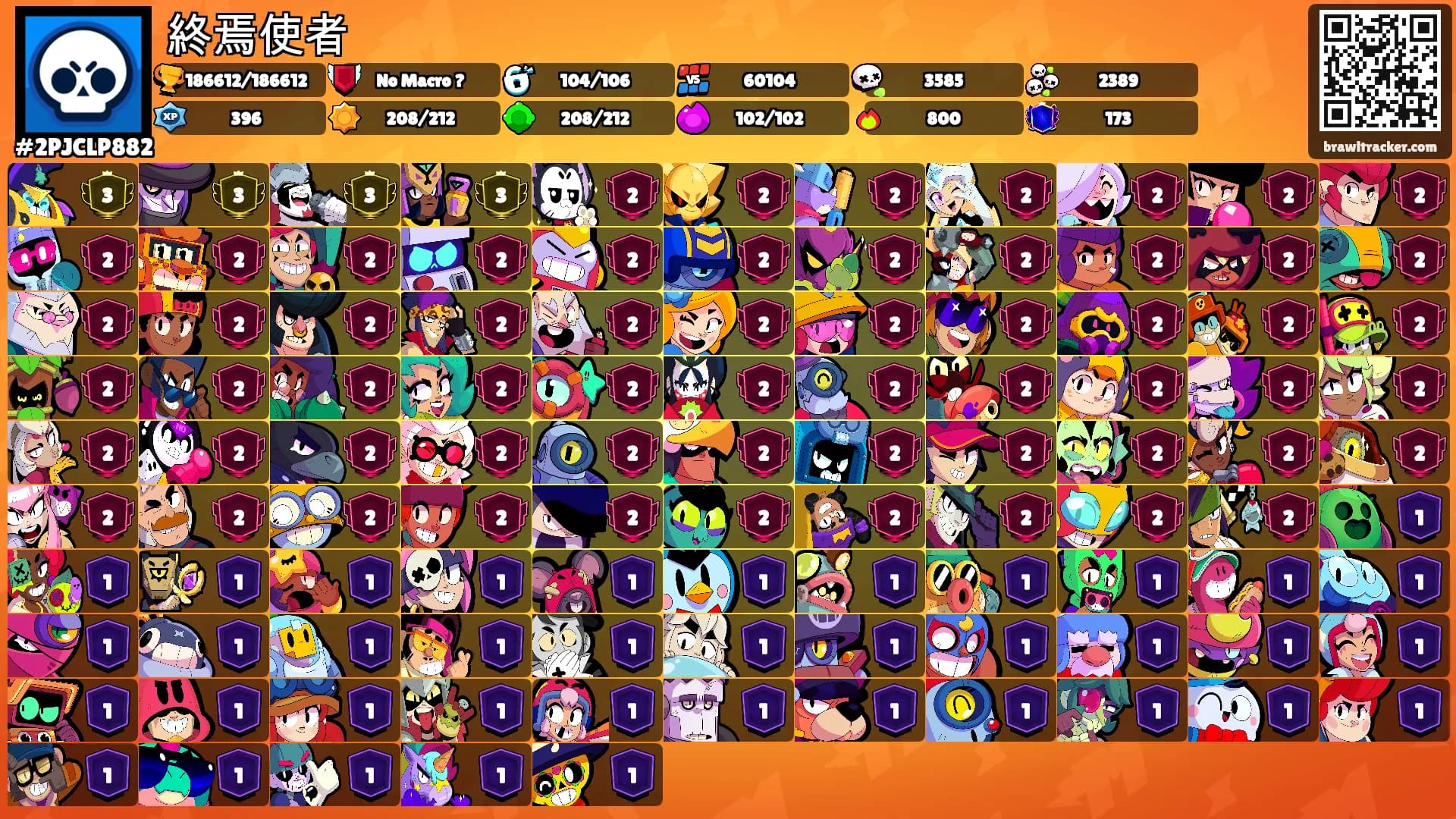 終焉使者's Ranks