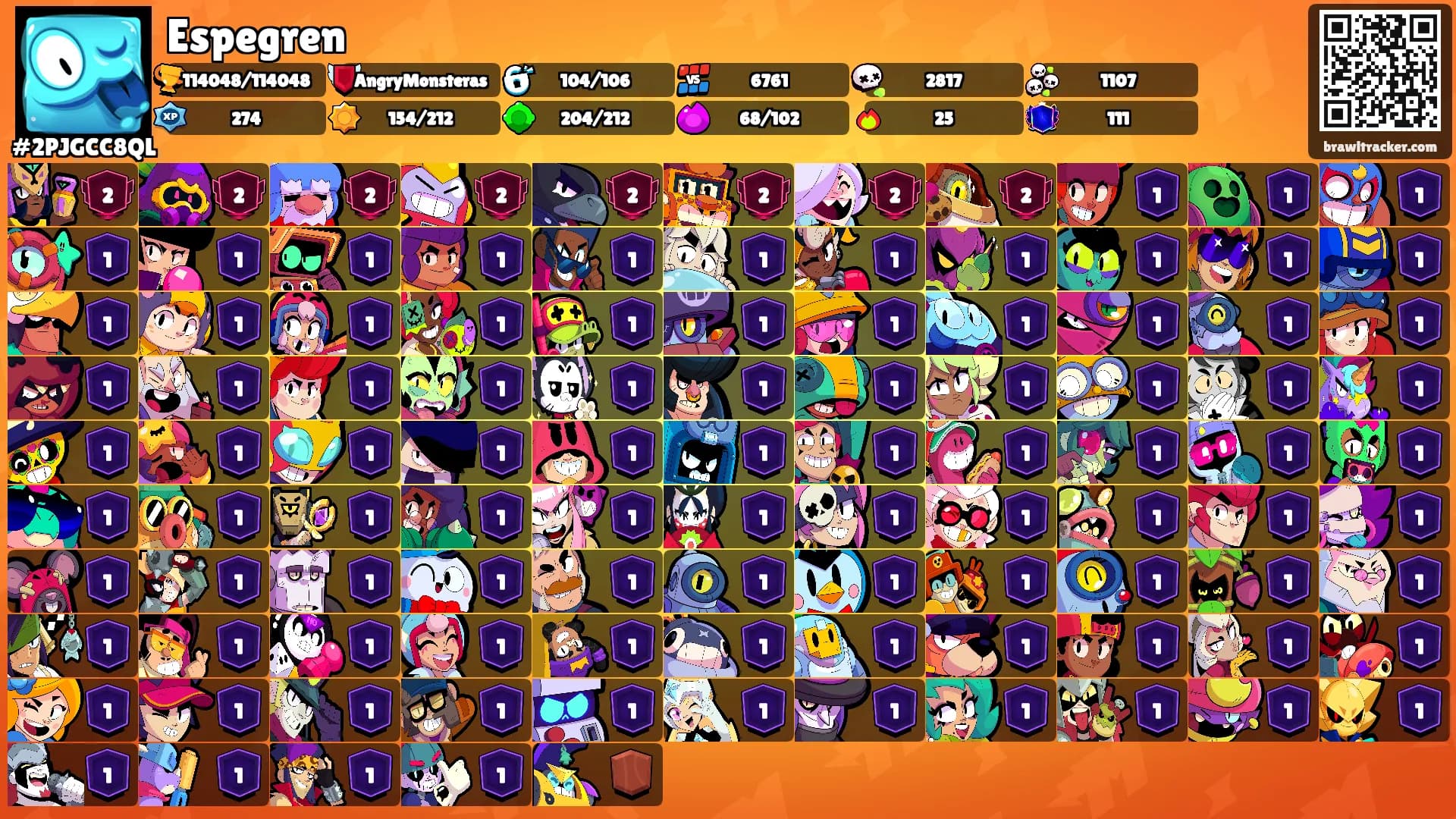 Espegren's Ranks