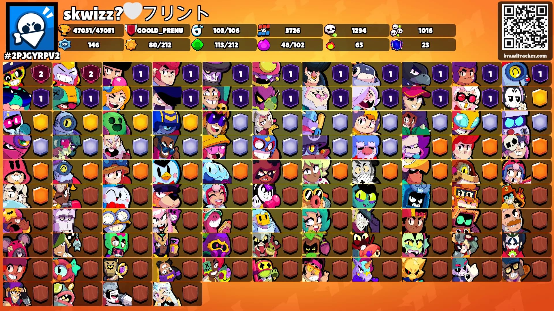 skwizz?🤍フリント's Ranks