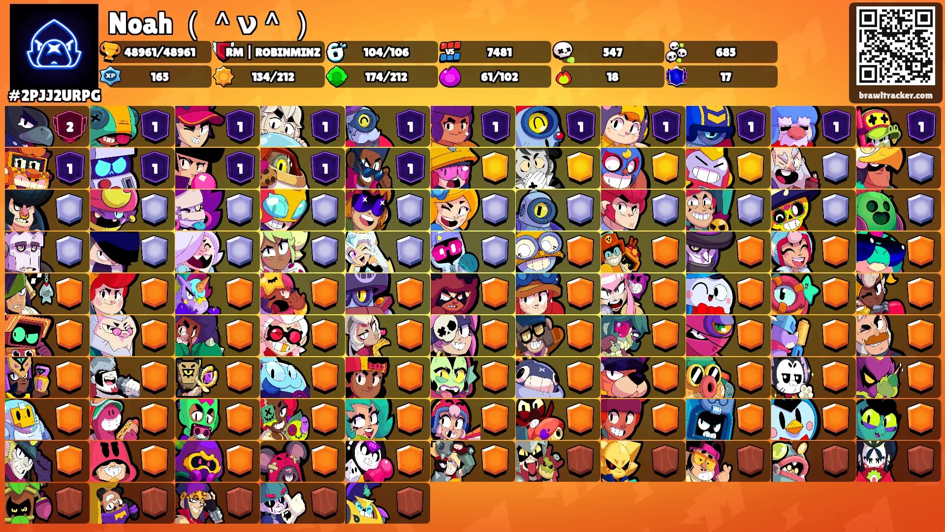 Noah （＾ν＾）'s Ranks