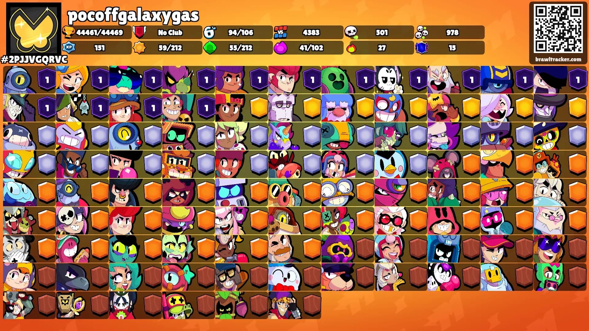 pocoffgalaxygas's Ranks