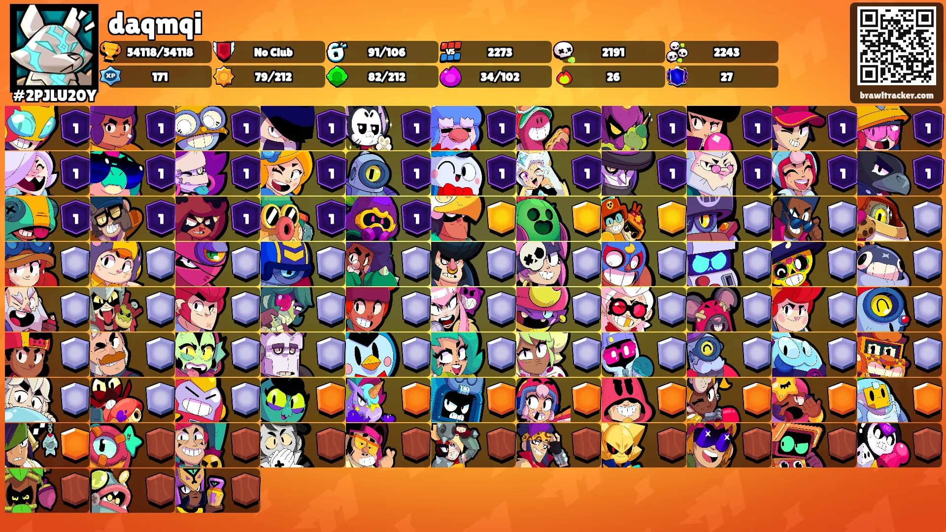 daqmqi's Ranks