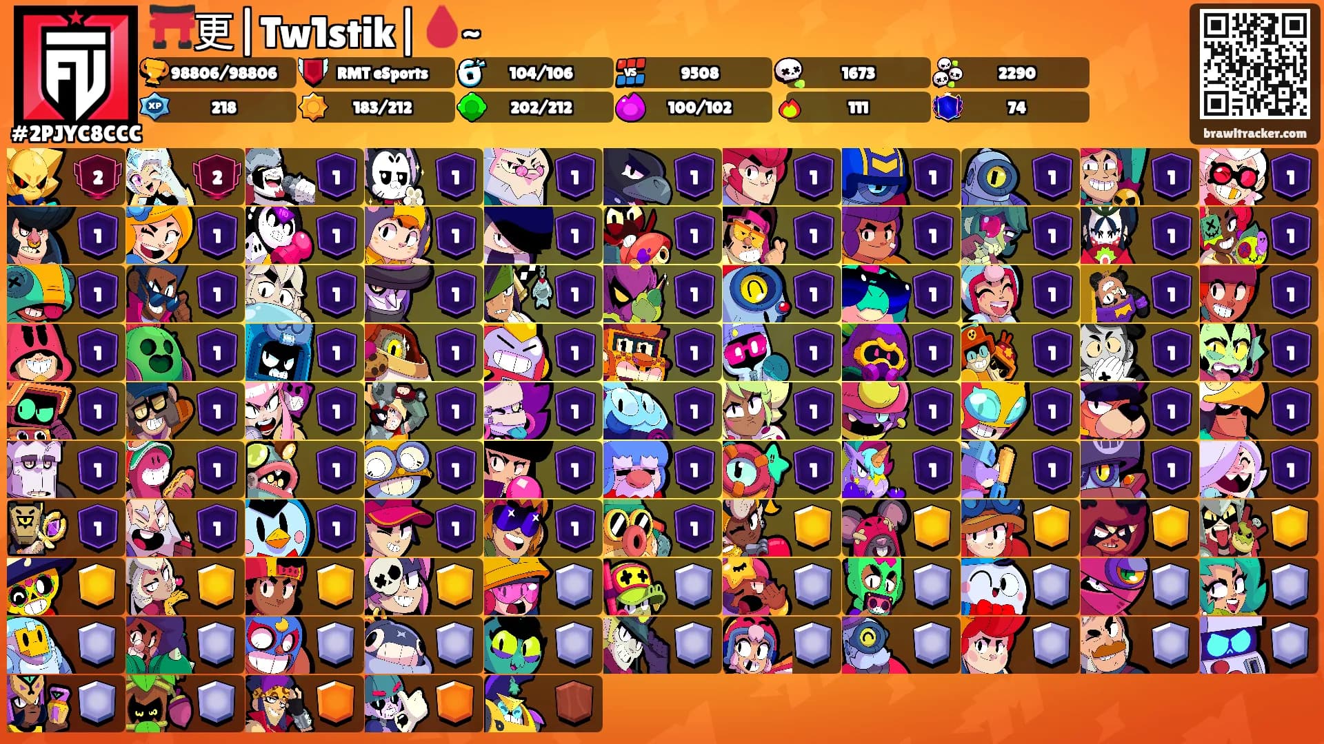 ⛩️更|Tw1stik|🩸~'s Ranks