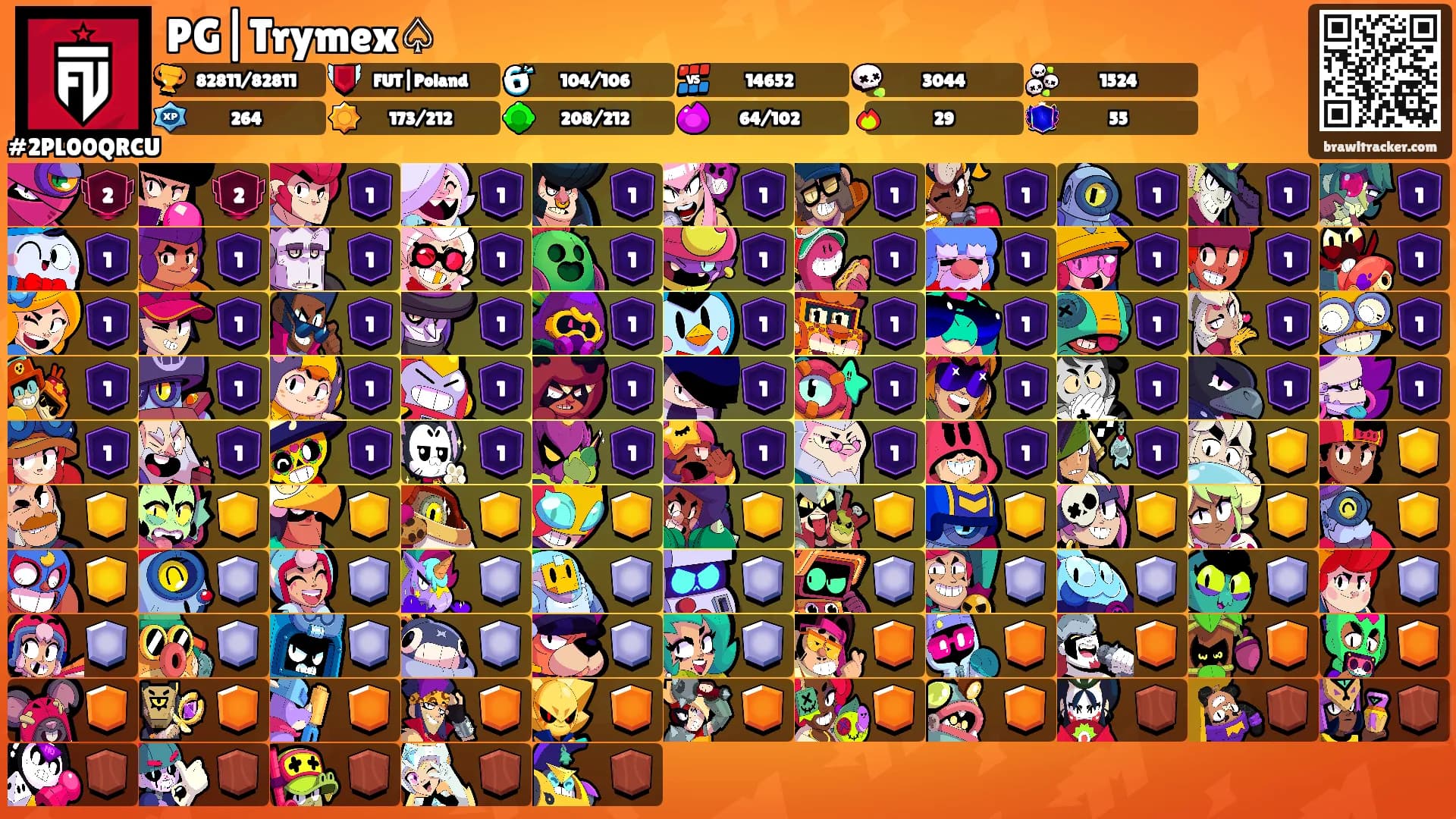 PG|Trymex♤'s Ranks