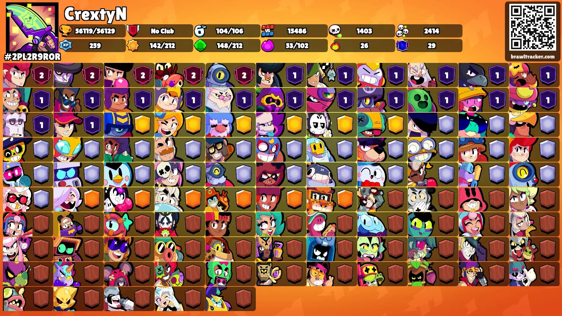 CrextyN's Ranks