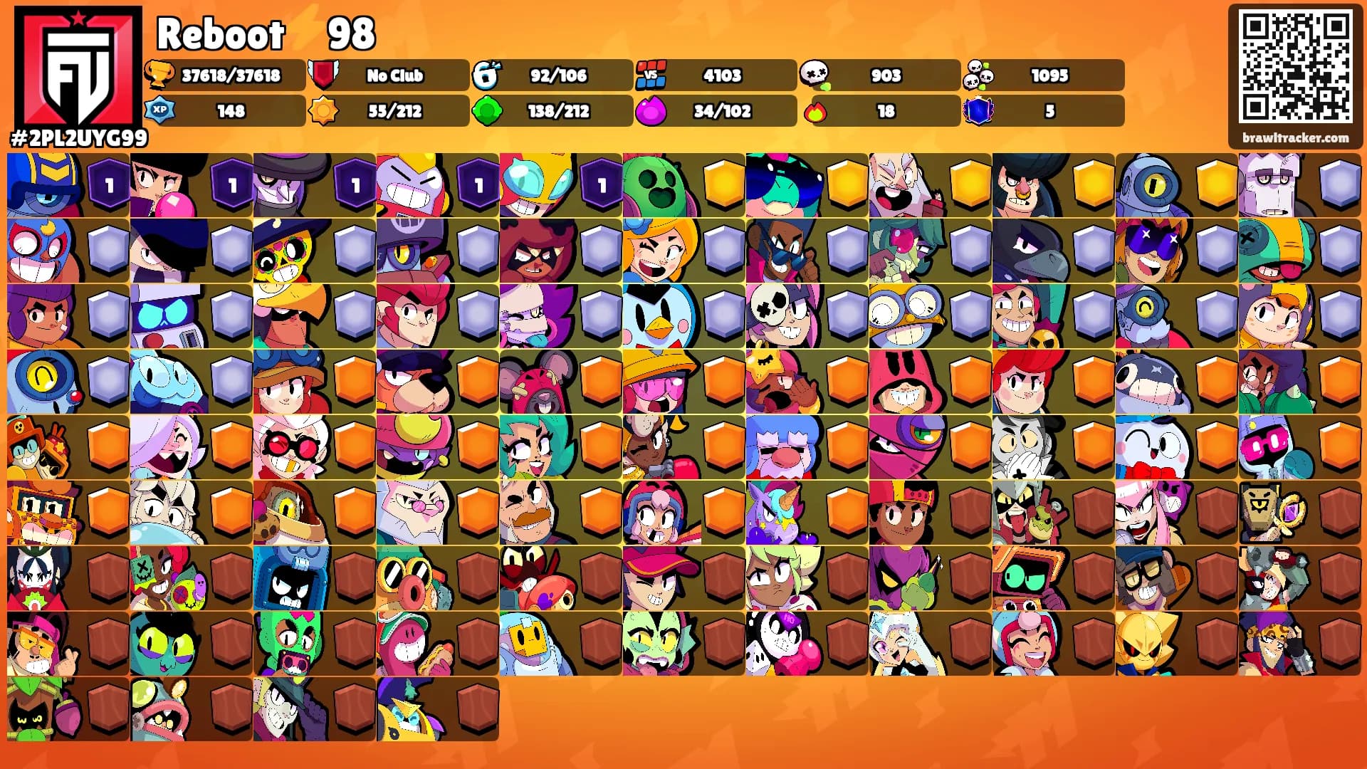Reboot⚡98's Ranks