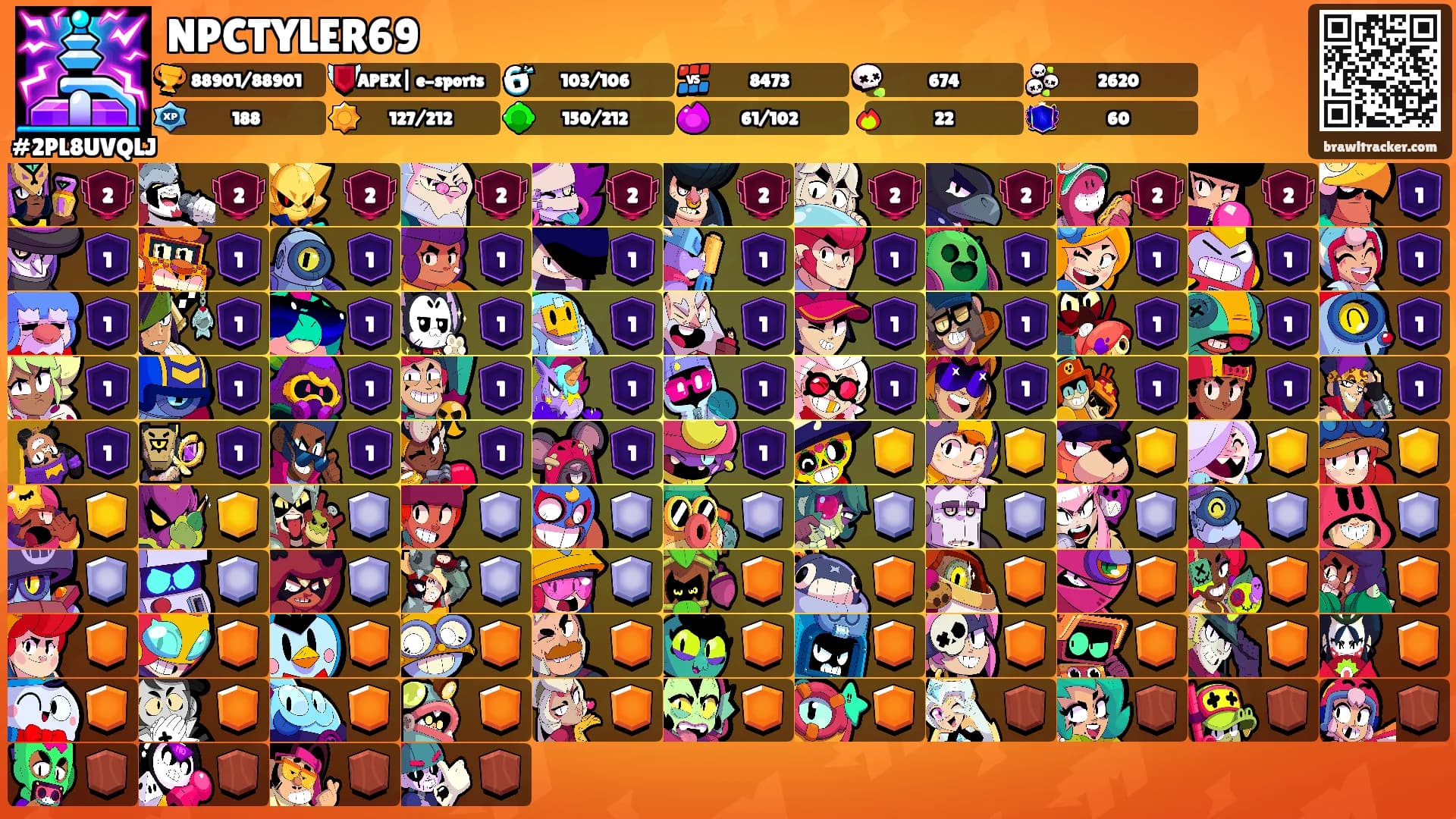 NPCTYLER69's Ranks
