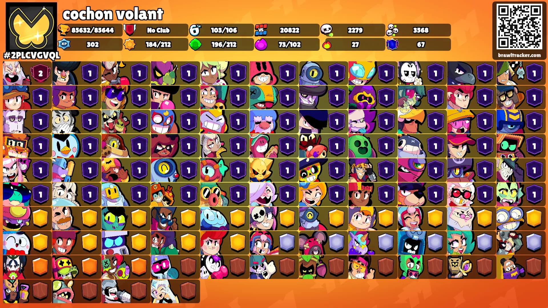 cochon volant's Ranks