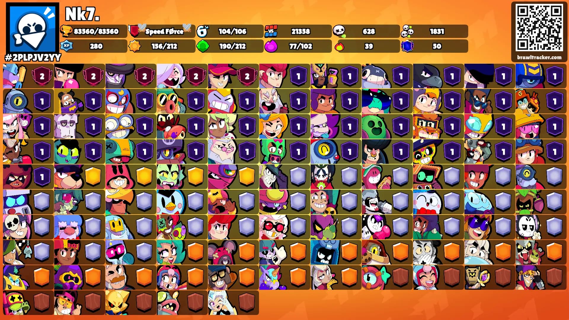 Nk7.'s Ranks