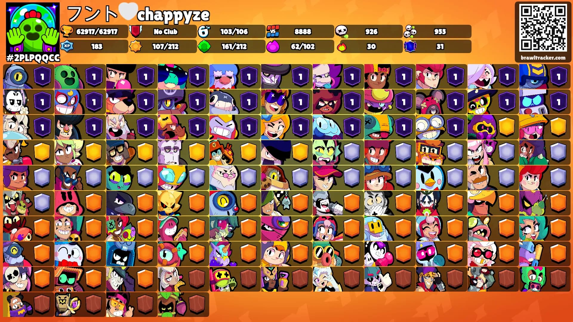 フント🤍chappyze's Ranks