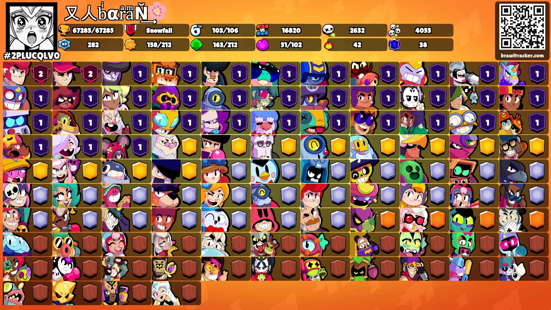 又人bͥαrͣaͫŇ͢͢͢🌸's Ranks