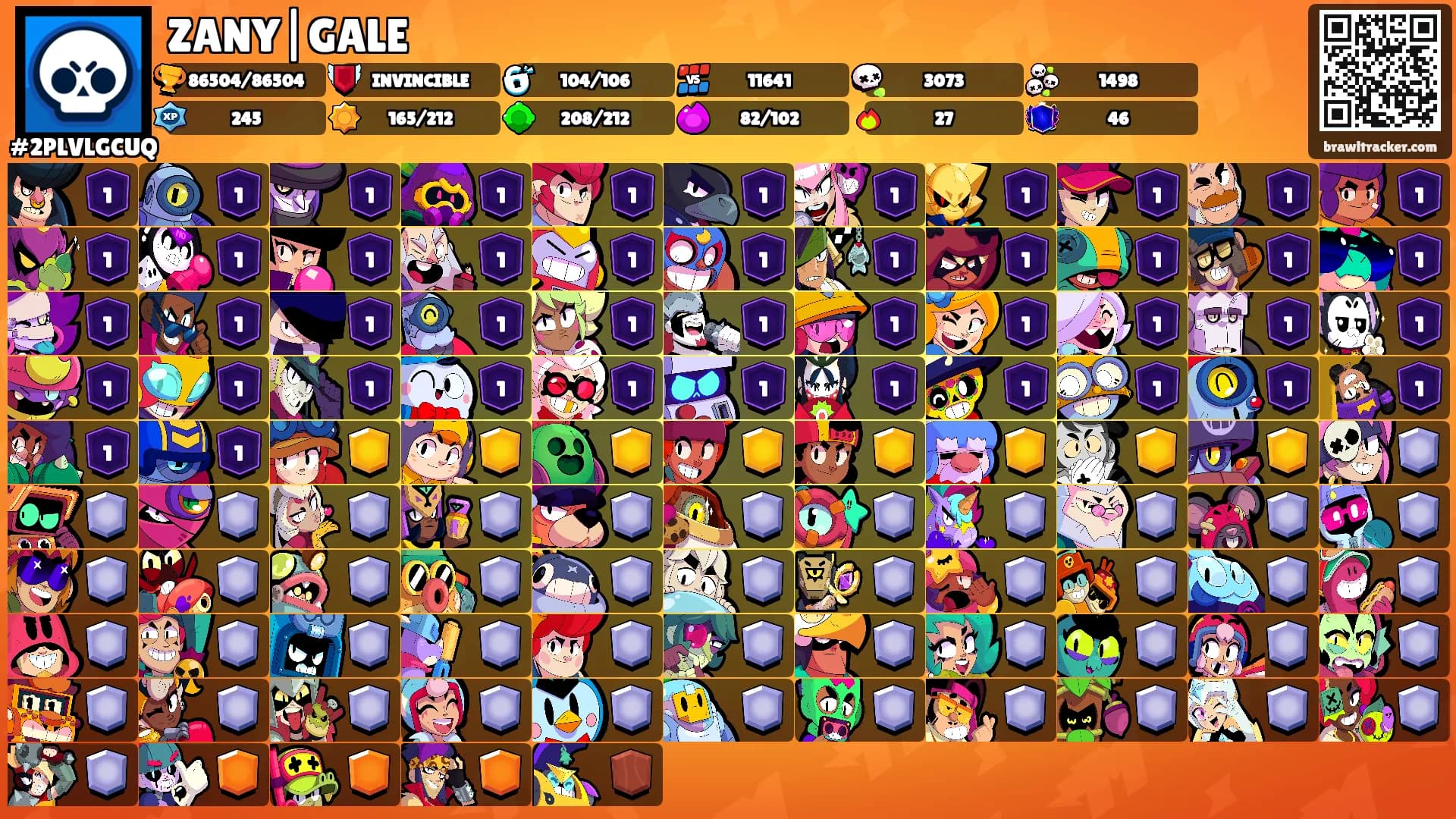 ZANY|GALE's Ranks