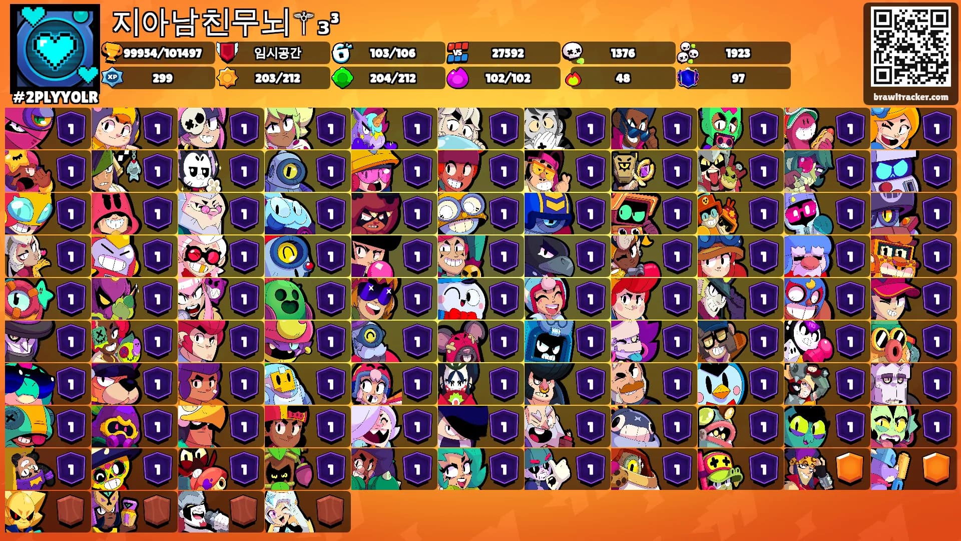 지아남친무뇌⚚₃³'s Ranks