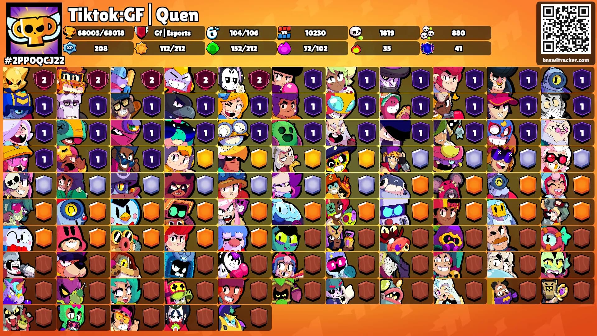 Tiktok:GF|Quen⛩'s Ranks