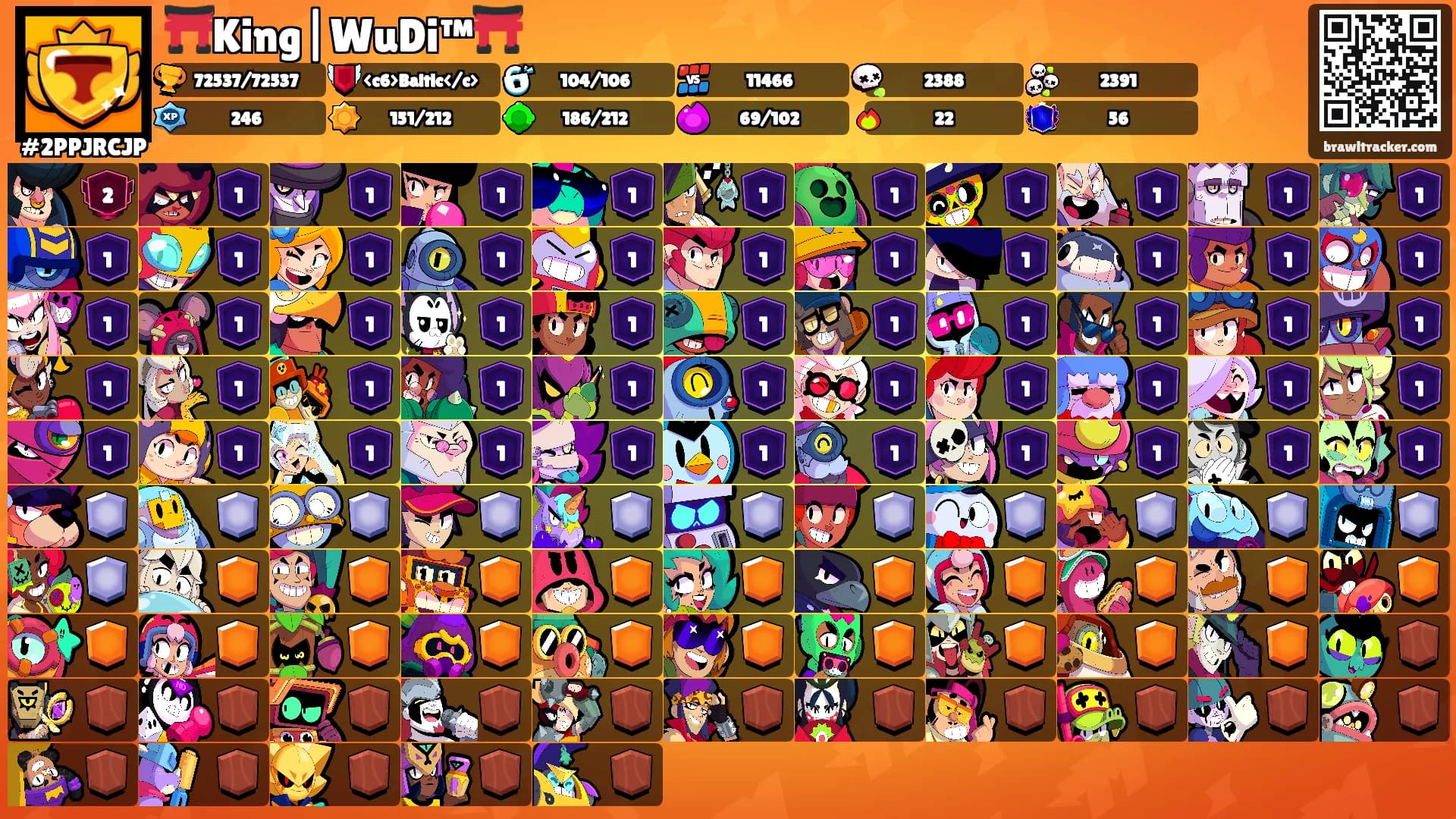⛩️King|WuDi™⛩️'s Ranks