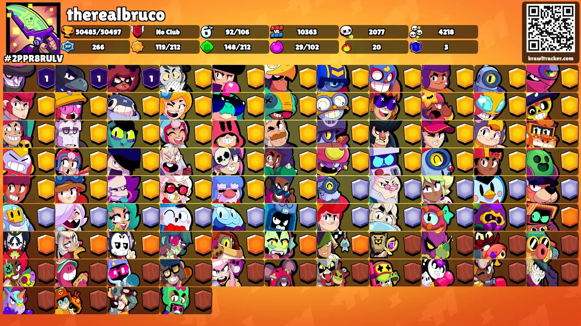 therealbruco's Ranks
