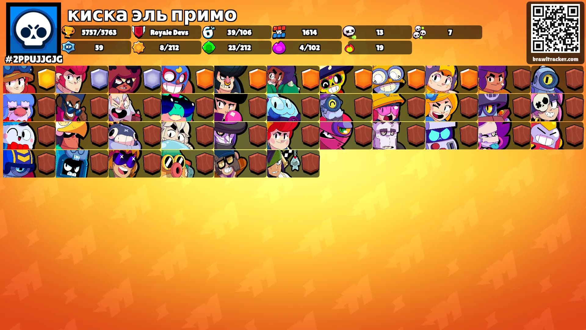 киска эль примо's Ranks