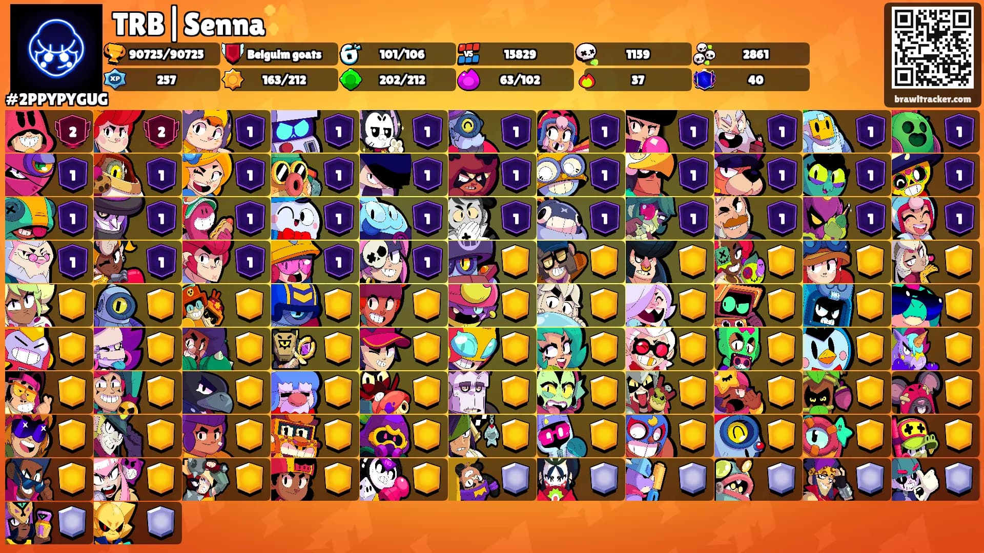 TRB|Senna✨'s Ranks