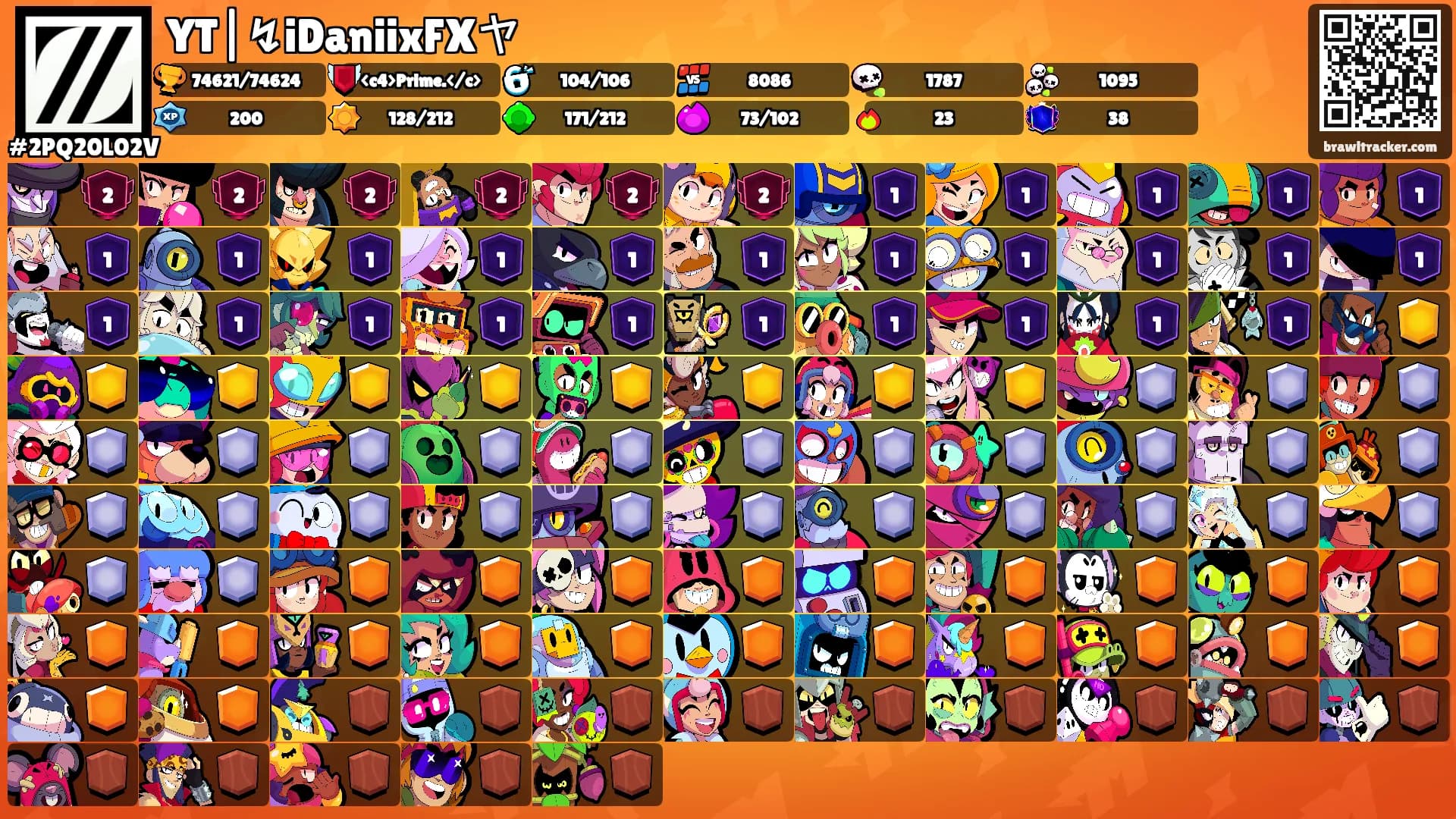 YT|↯iDaniixFXヤ's Ranks