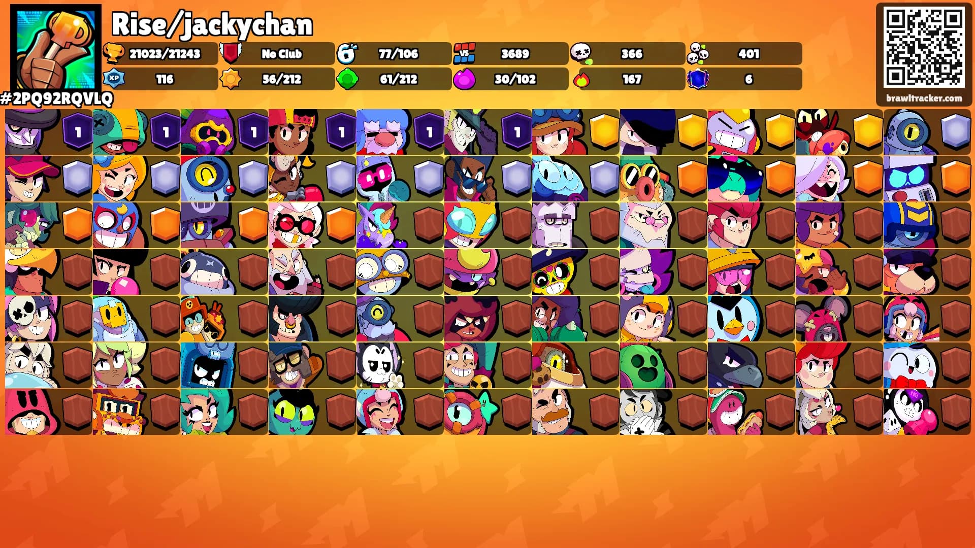 Rise/jackychan's Ranks