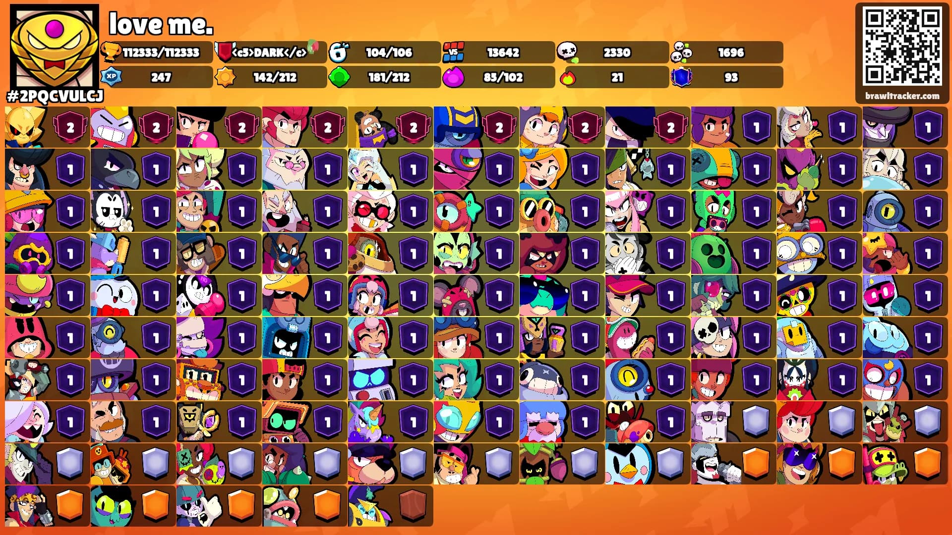 love me.'s Ranks