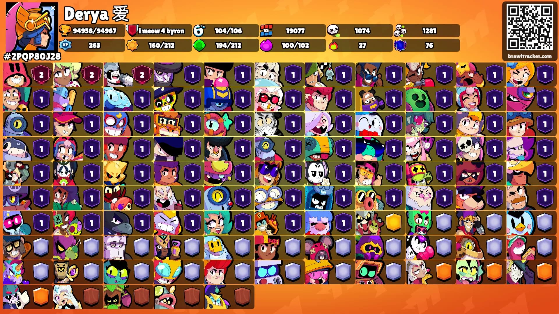 Derya 爱's Ranks