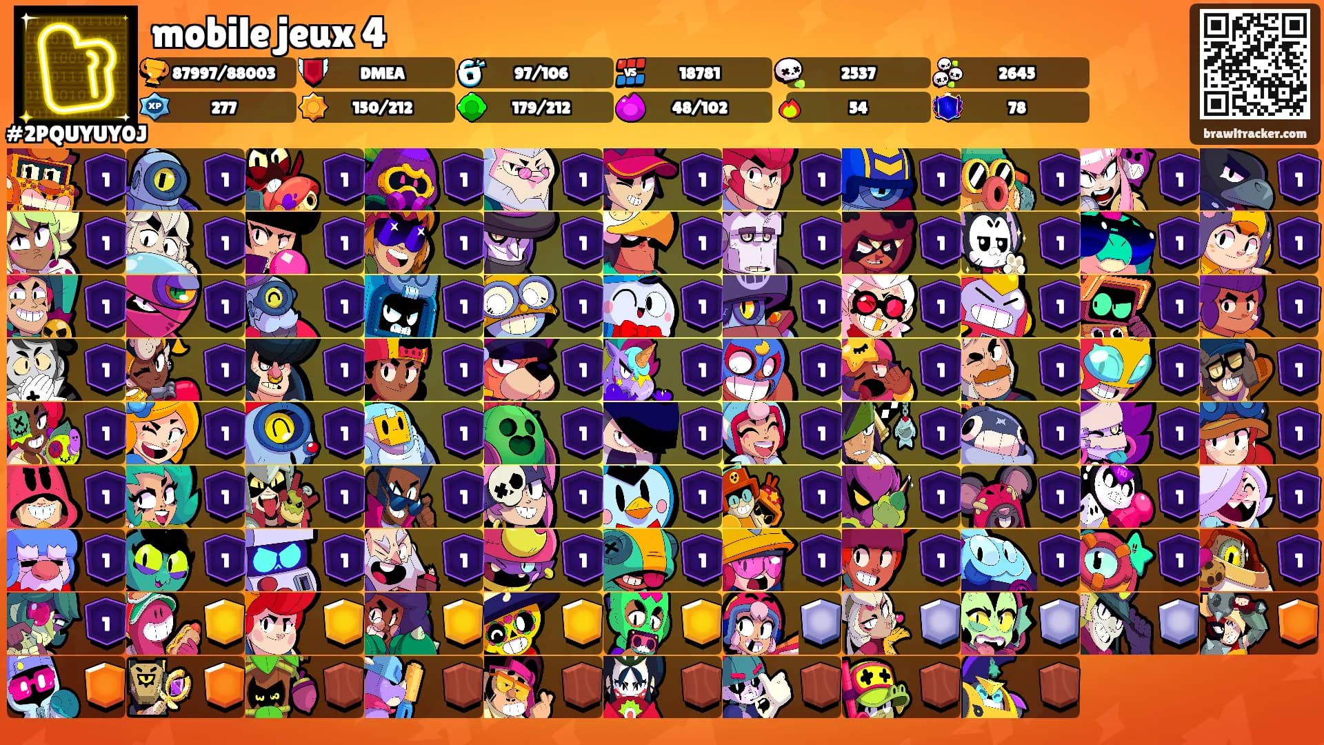 mobile jeux 4's Ranks