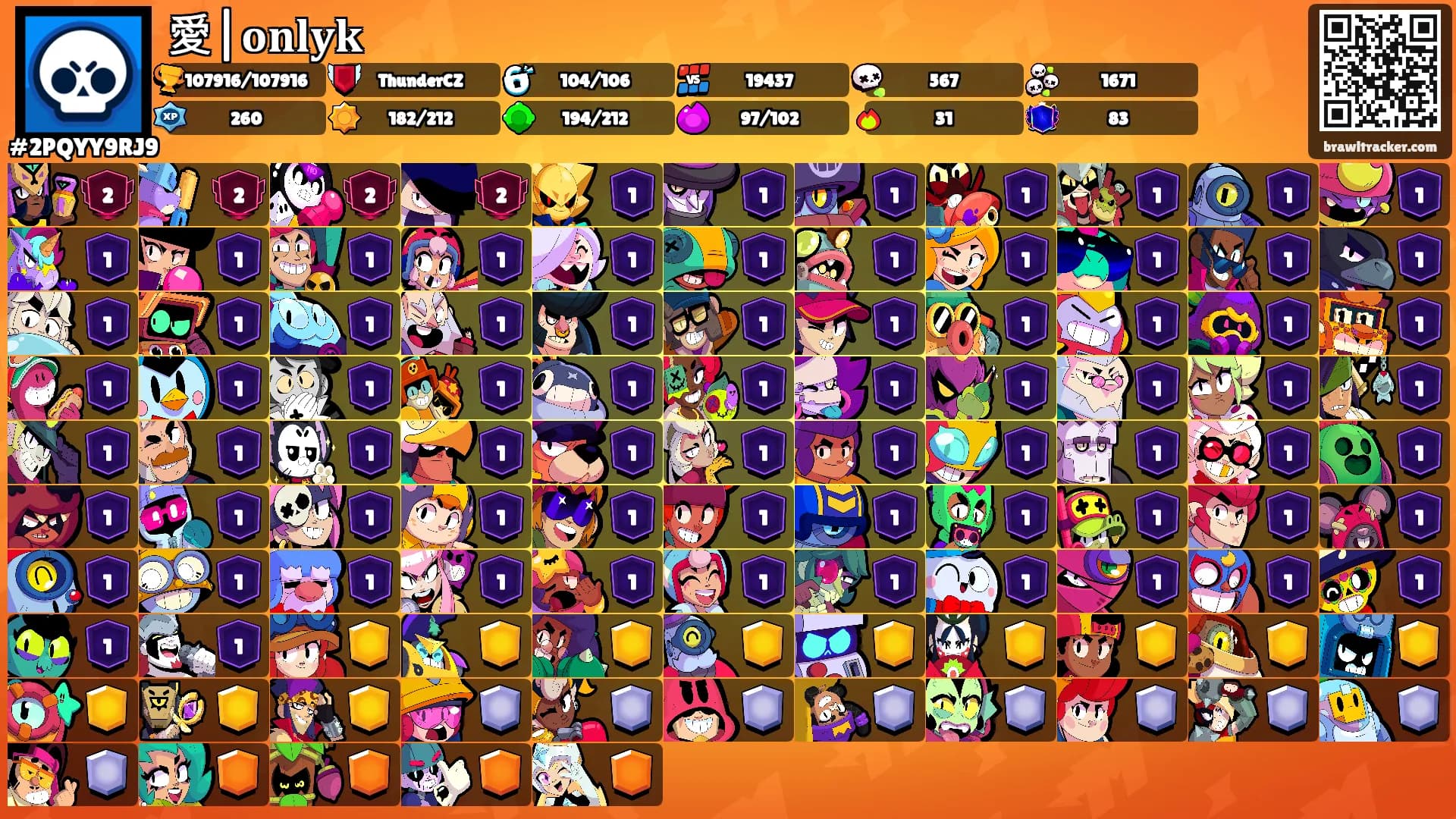 愛|𝐨𝐧𝐥𝐲𝐤's Ranks