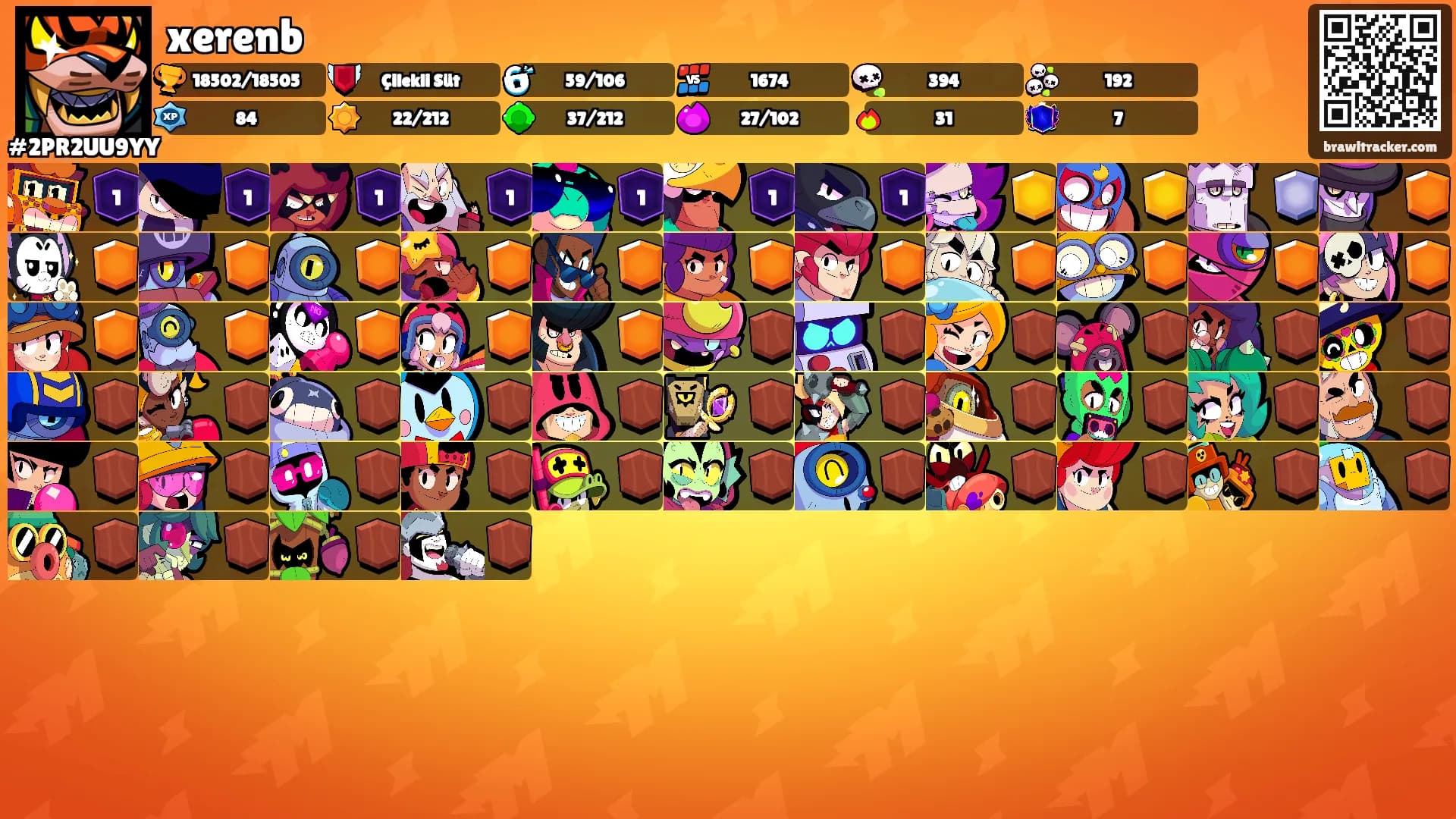xerenb's Ranks