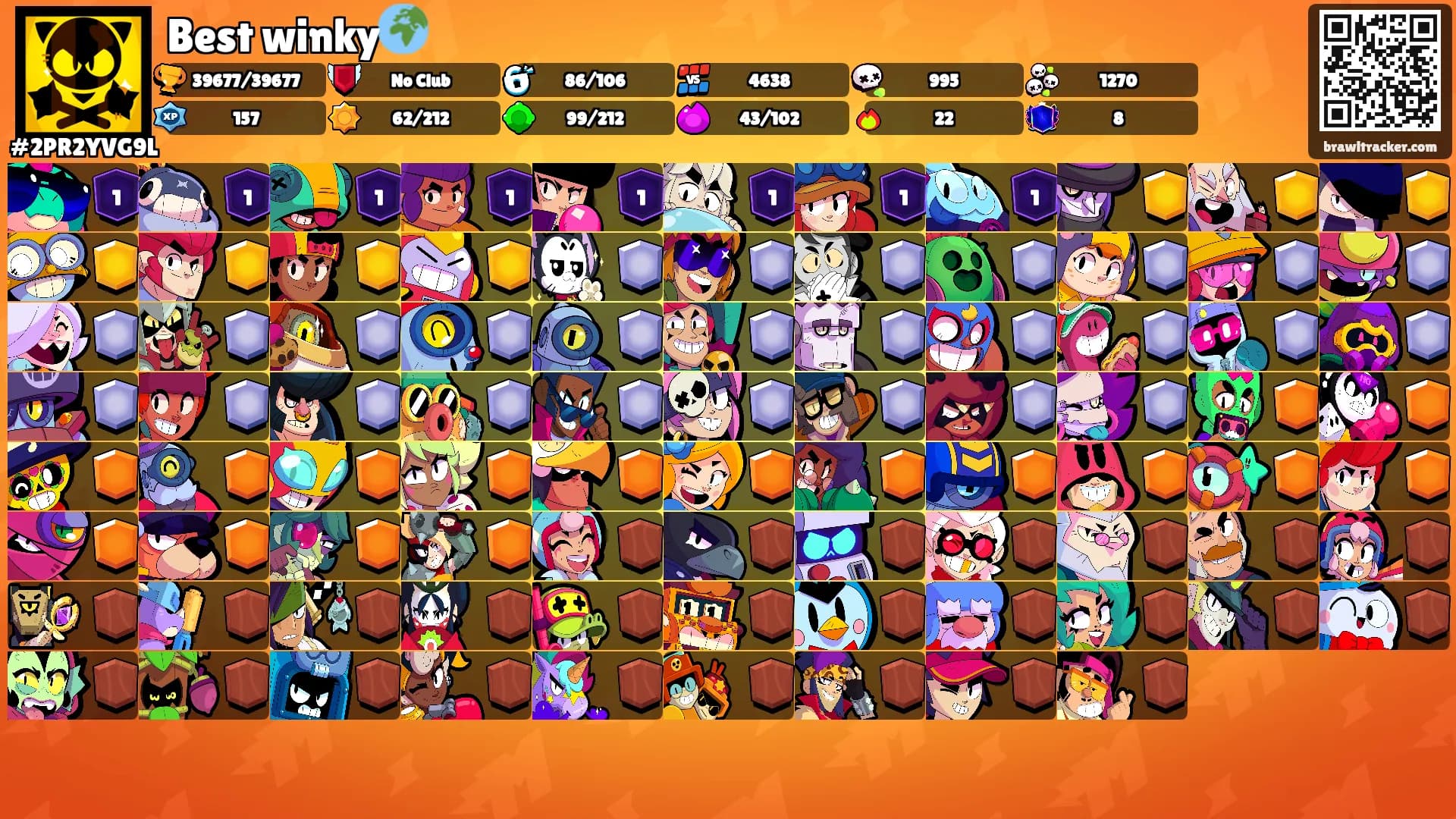 Best winky🌍's Ranks