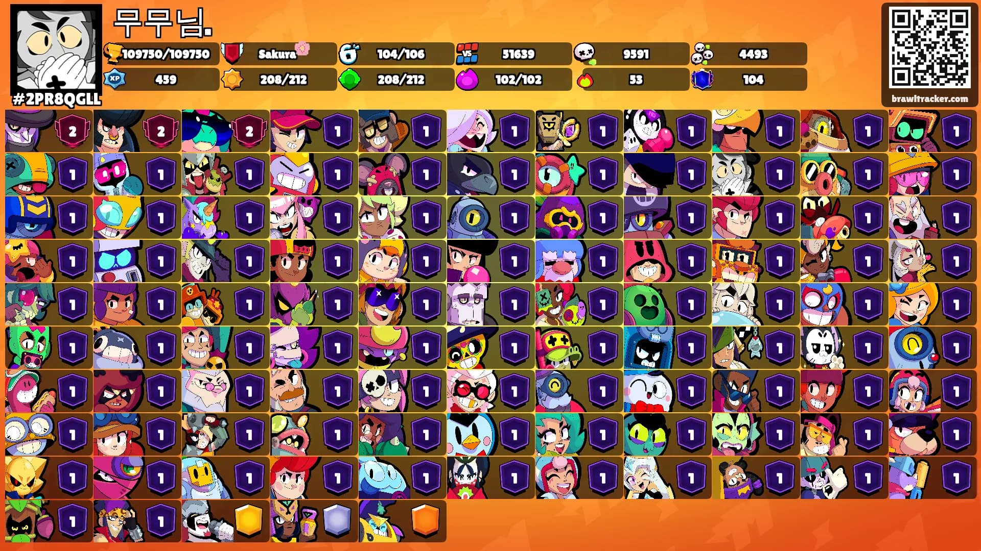 무무님.'s Ranks