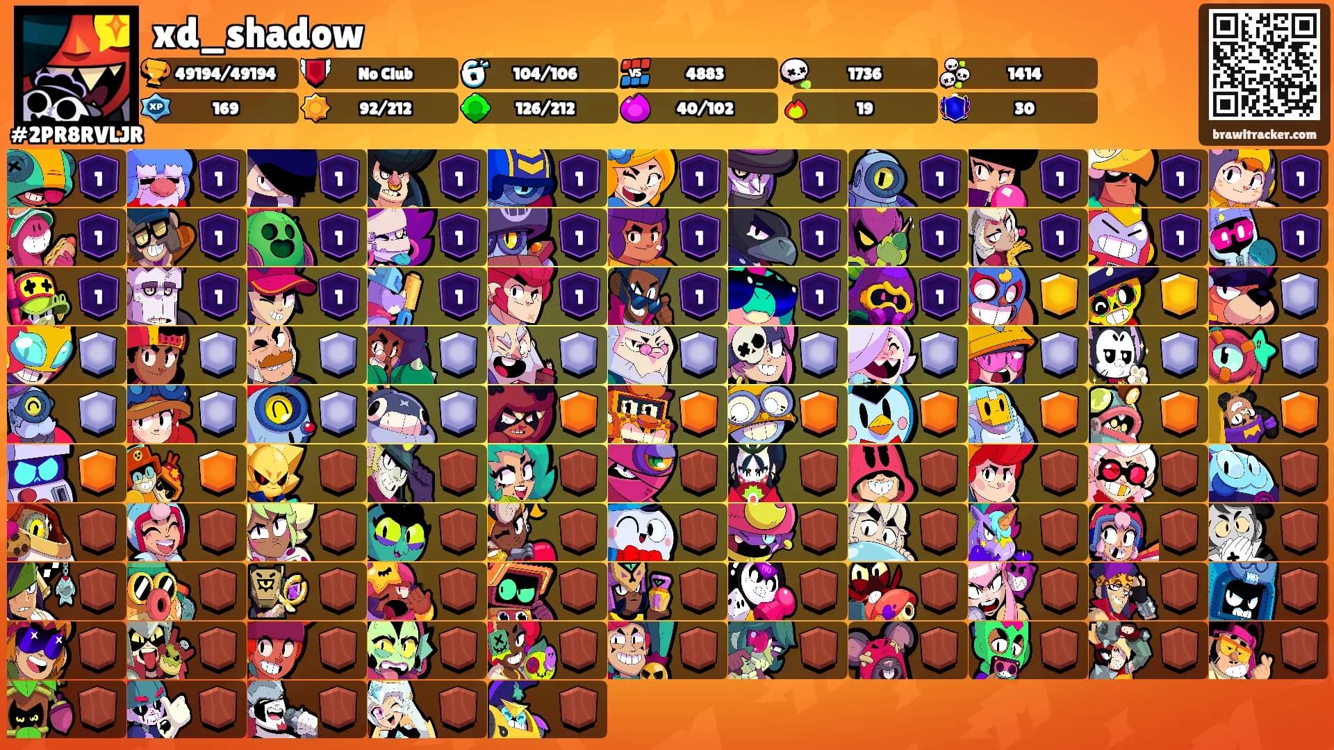 xd_shadow's Ranks
