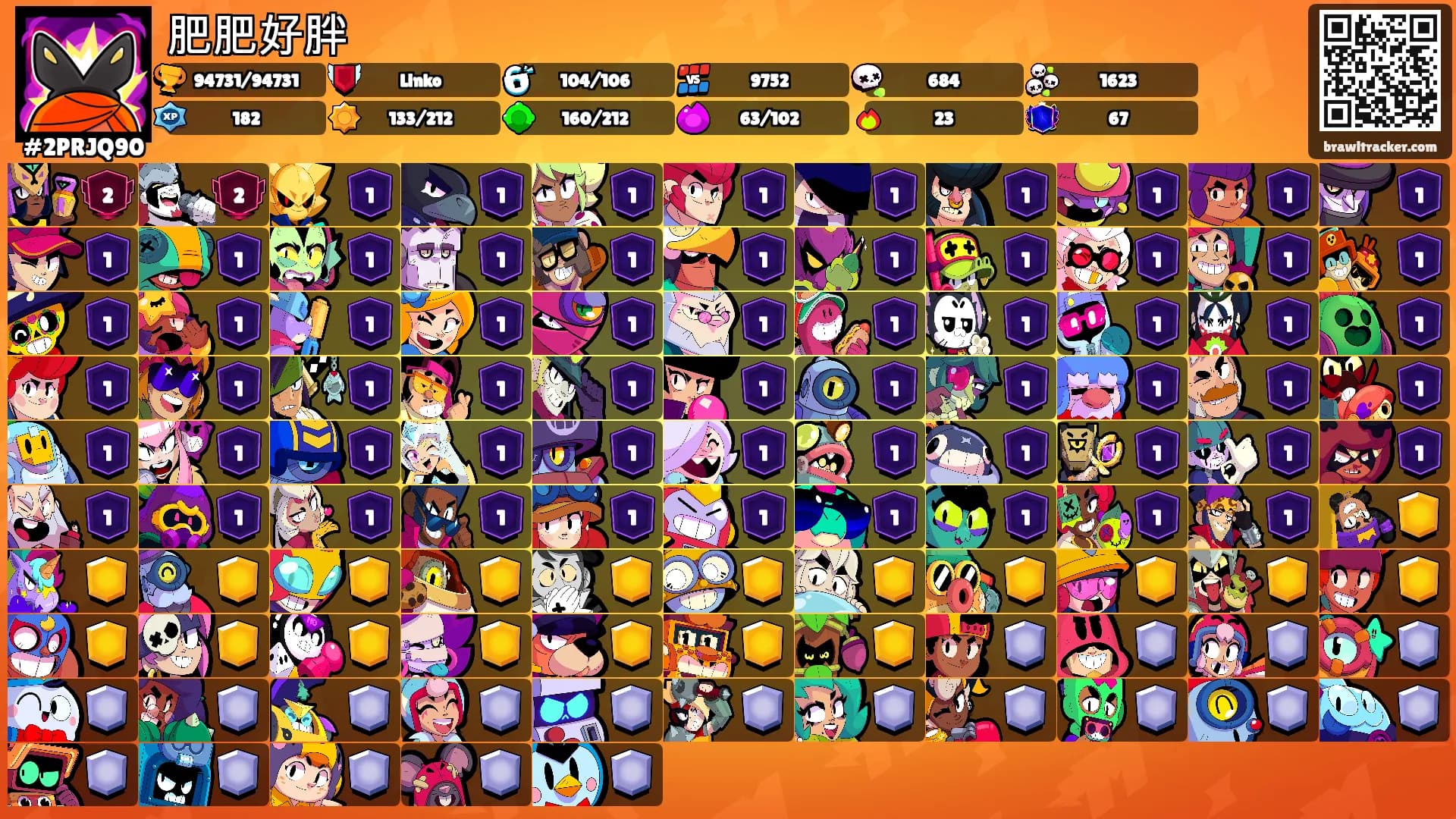 肥肥好胖's Ranks