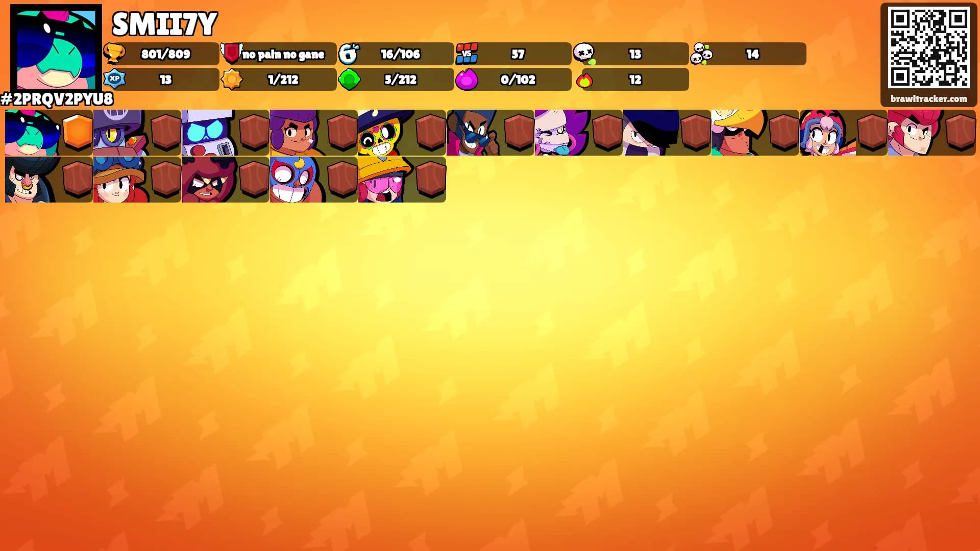 SMII7Y's Ranks