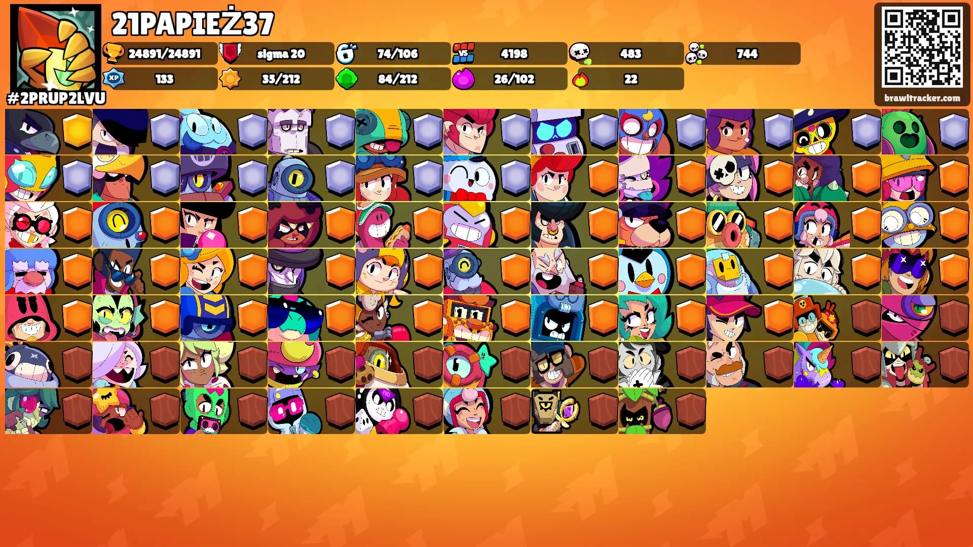 21PAPIEŻ37's Ranks
