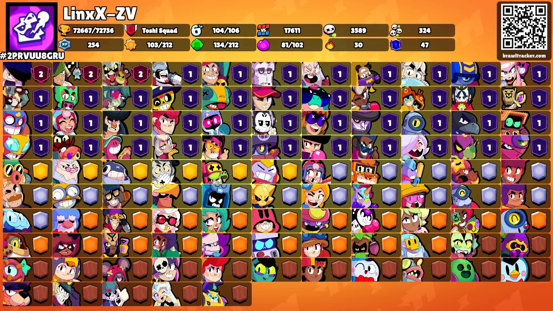 LinxX-ZV's Ranks