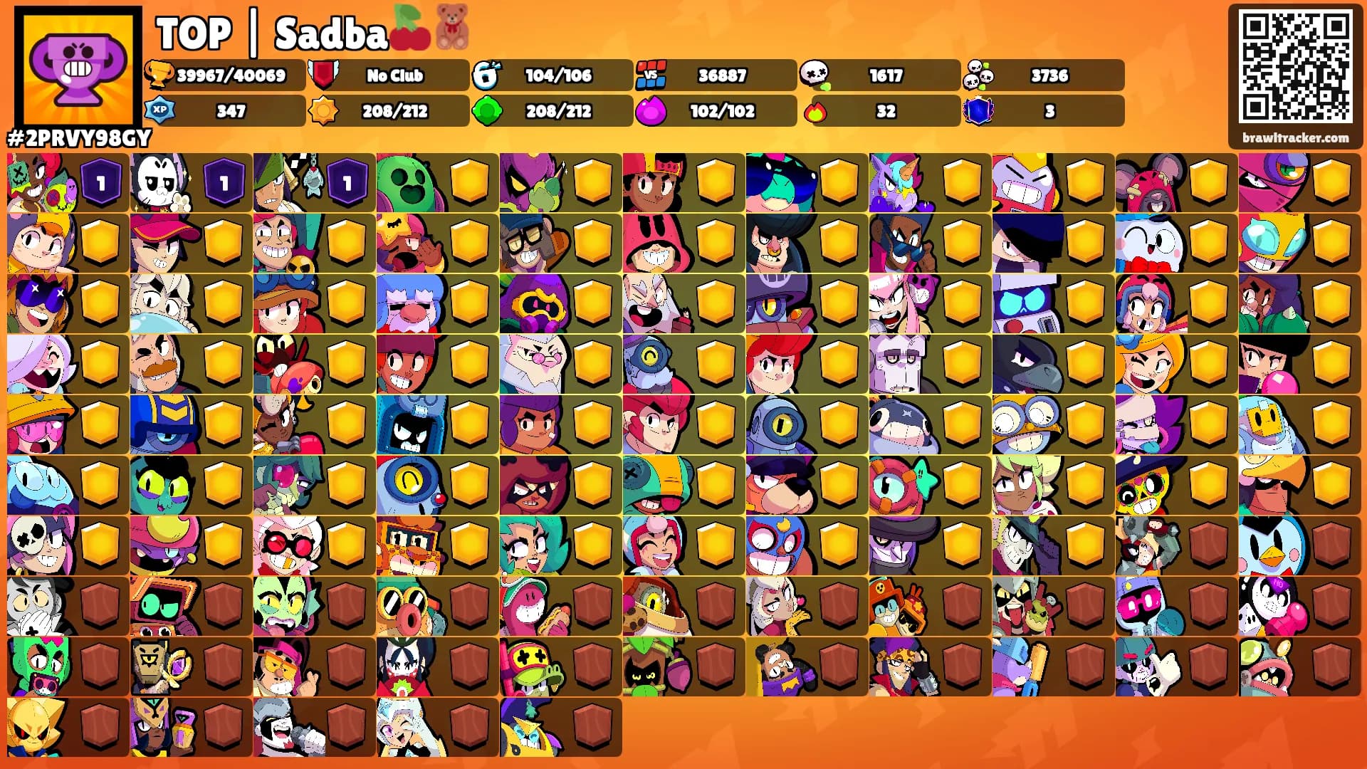 TOP | Sadba🍒🧸's Ranks