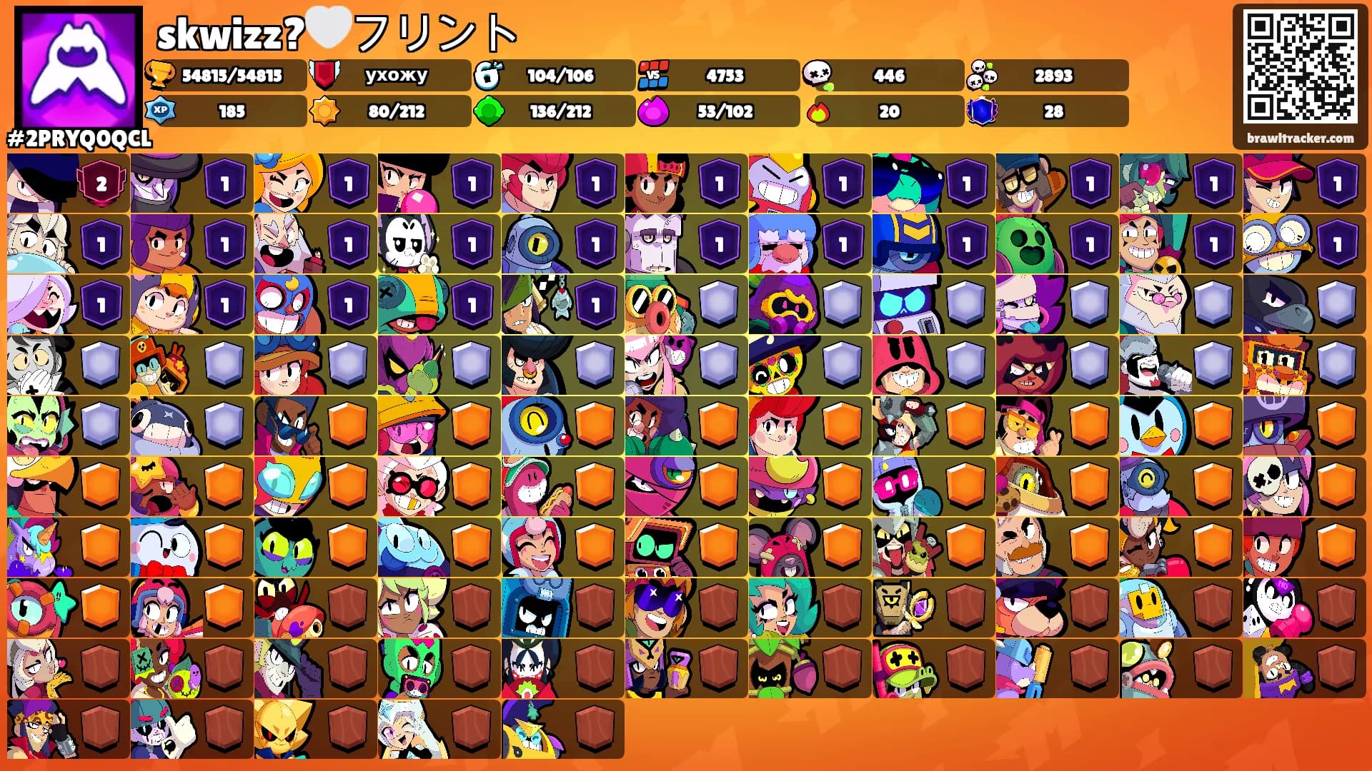 skwizz?🤍フリント's Ranks