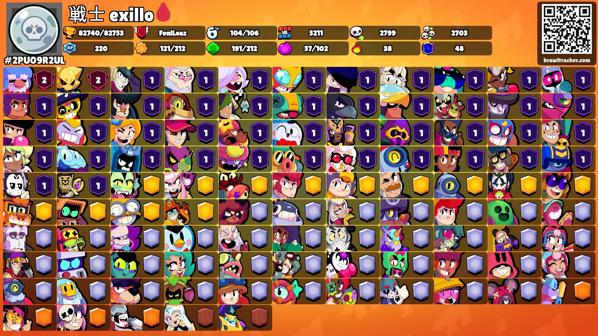 戦士 exillo🩸's Ranks