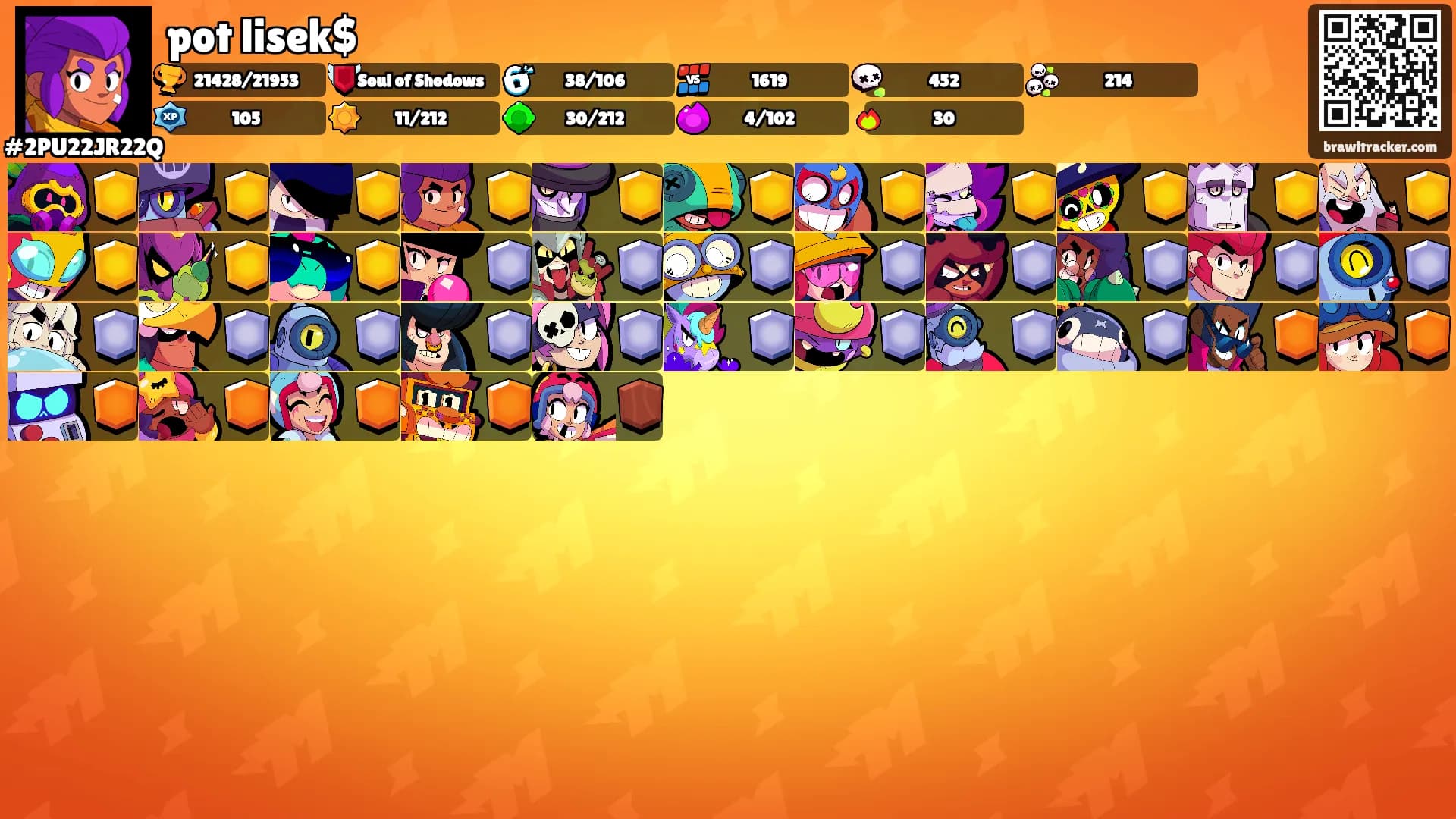 pot lisek$'s Ranks