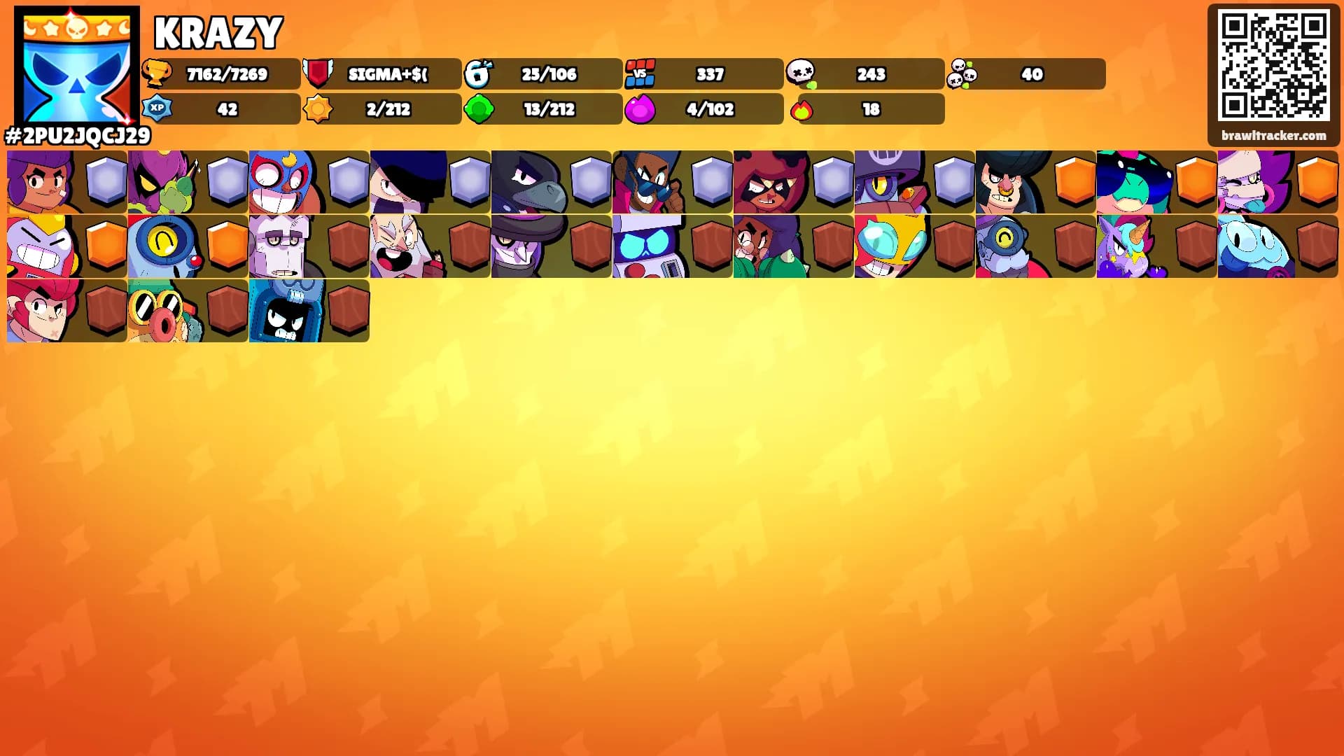 KRAZY's Ranks