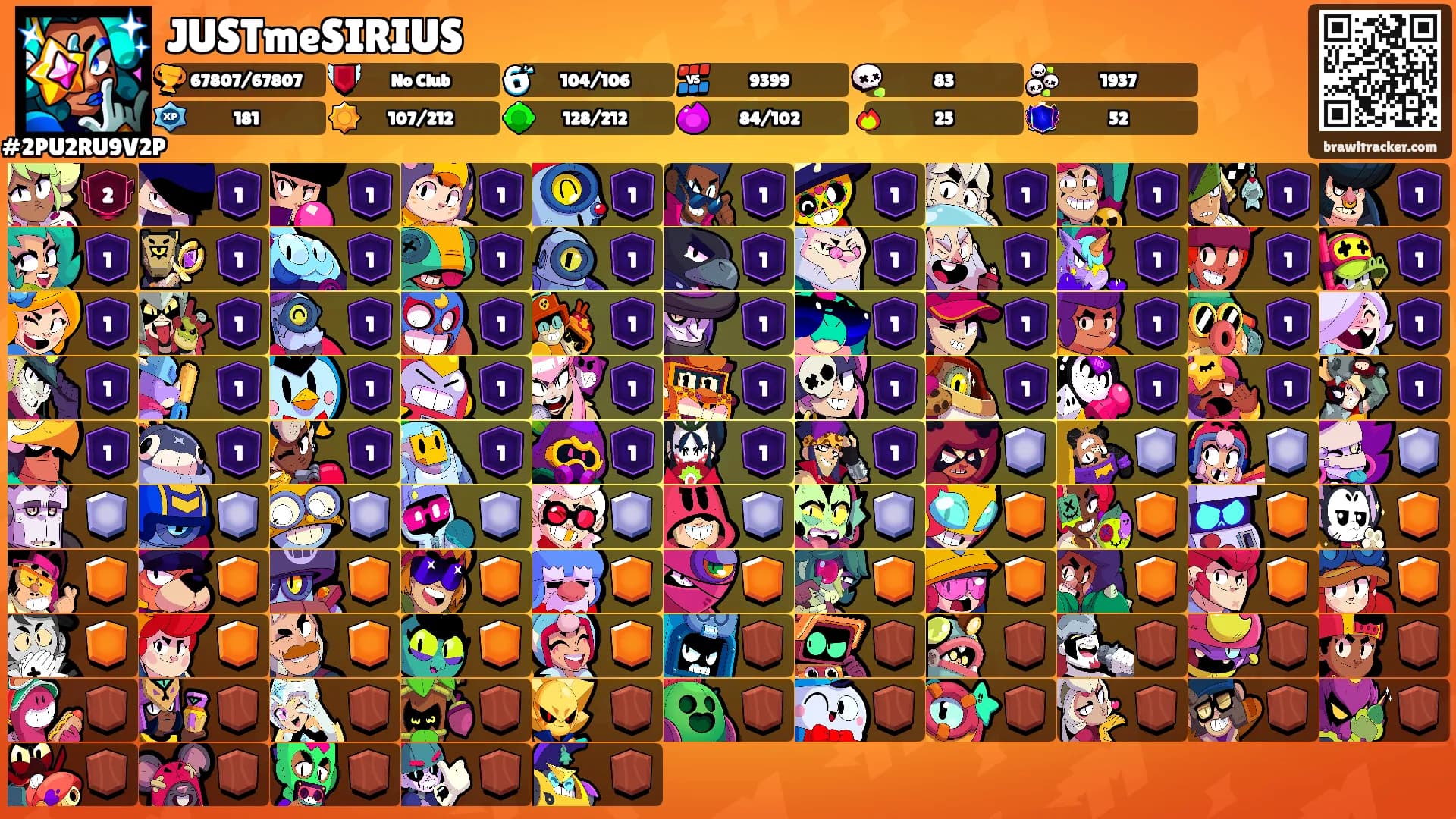 JUSTmeSIRIUS's Ranks