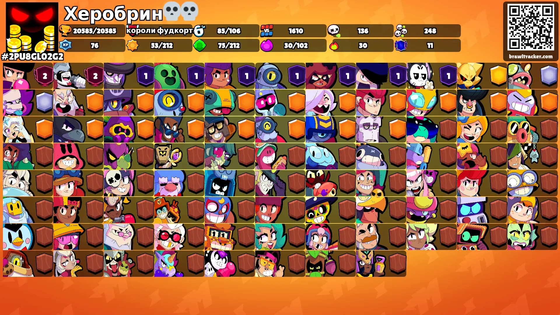 Херобрин💀💀's Ranks
