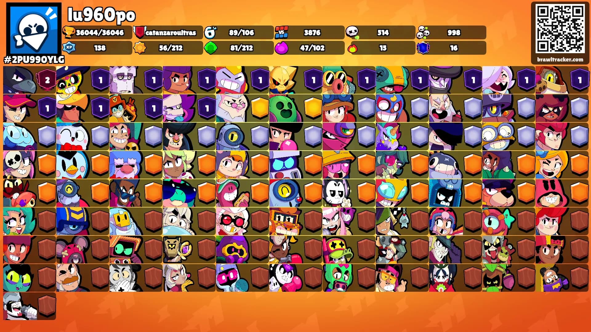 lu960po's Ranks