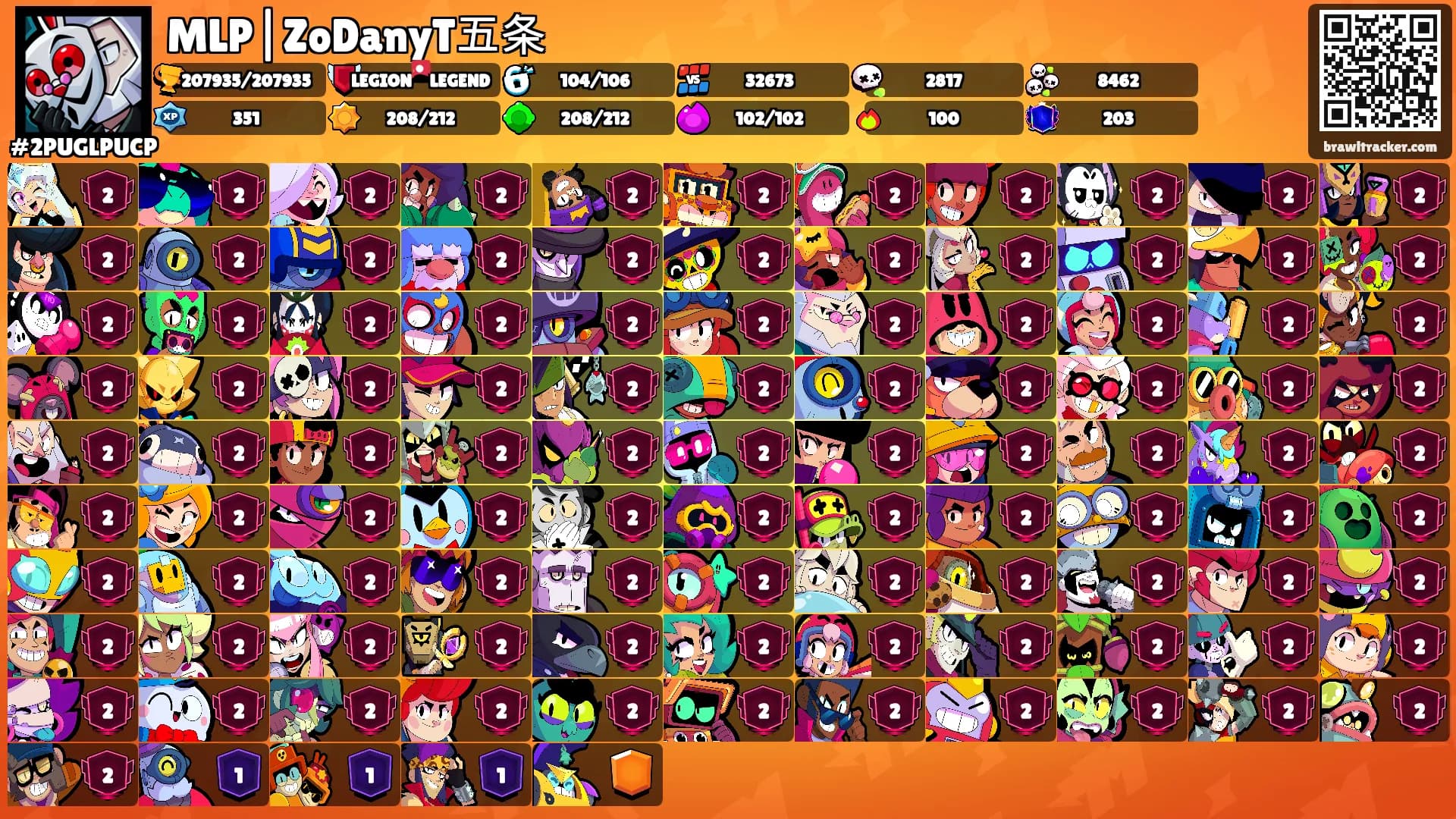 MLP|ZoDanyT五条's Ranks