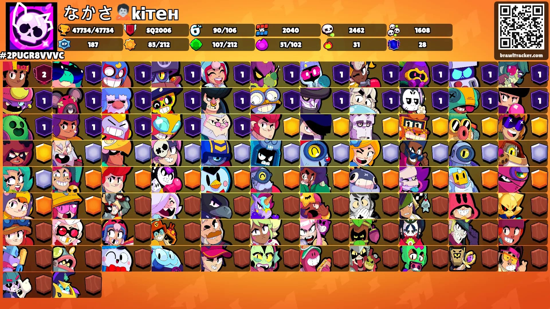 なかさ🧟kiтен's Ranks