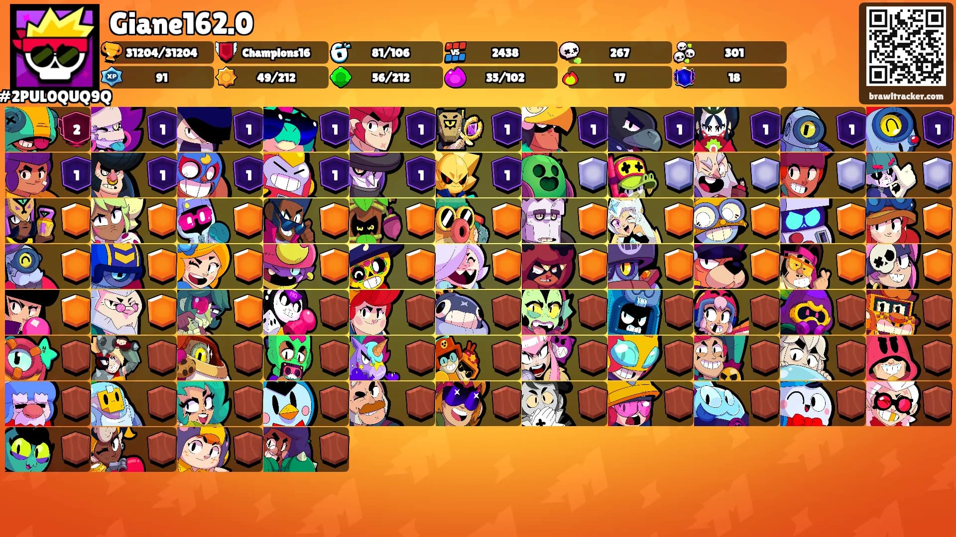 Giane162.0's Ranks
