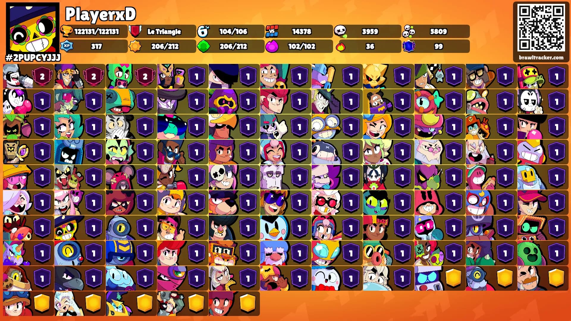 PlayerxD's Ranks