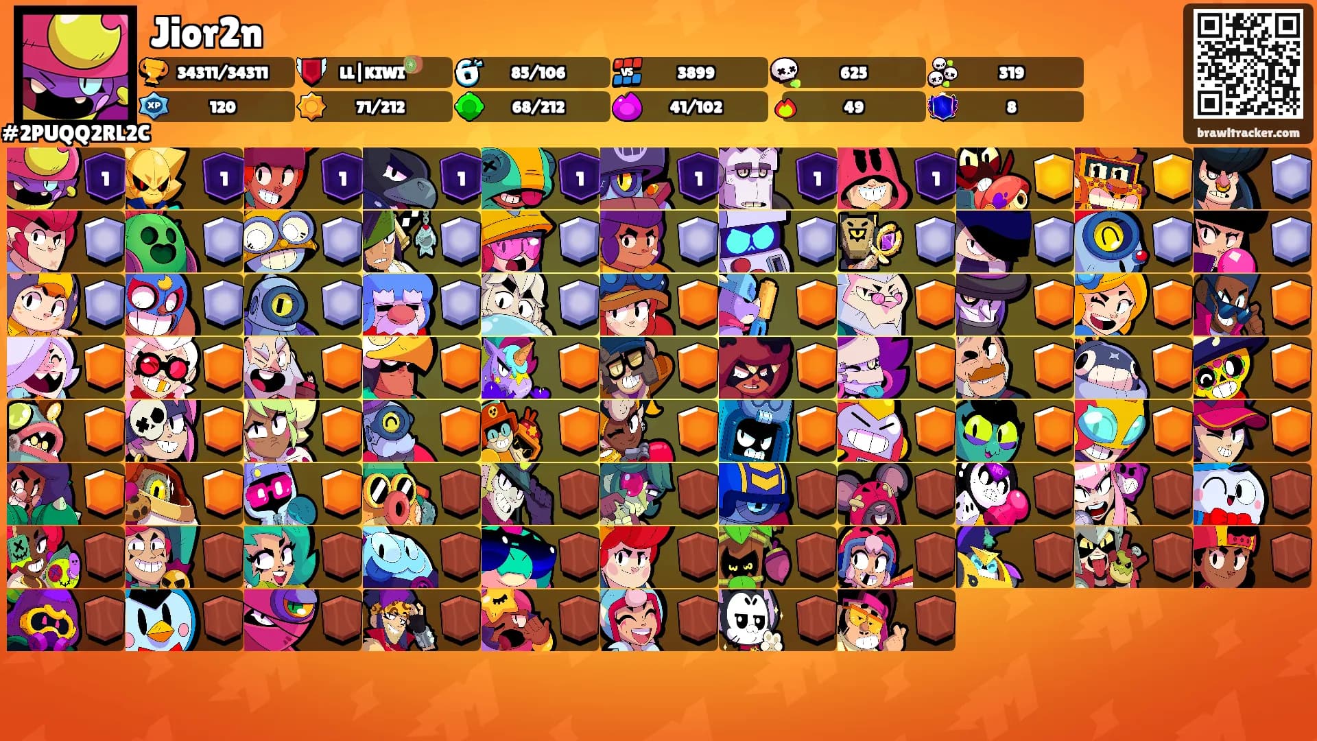 Jior2n's Ranks